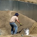 Pool excavating