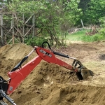 Pool excavating