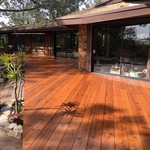 Redwood Deck. Del Mar, CA