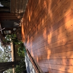 Redwood Deck. Del Mar, CA