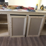fitting up the doors
