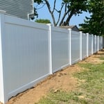 PVC fence