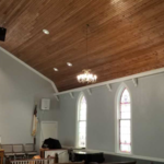 Lighting at the local Church