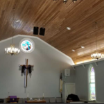 Lighting at the local Church