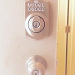 keypad deadbolt install