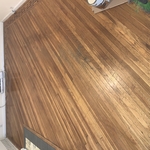 Before any prep and sanding or Varnish