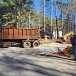 Hauling off Debris