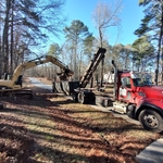 Hauling off Debris