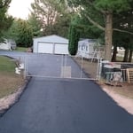 New Asphalt Driveways