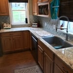 Countertop and backsplash