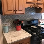 Countertop and backsplash