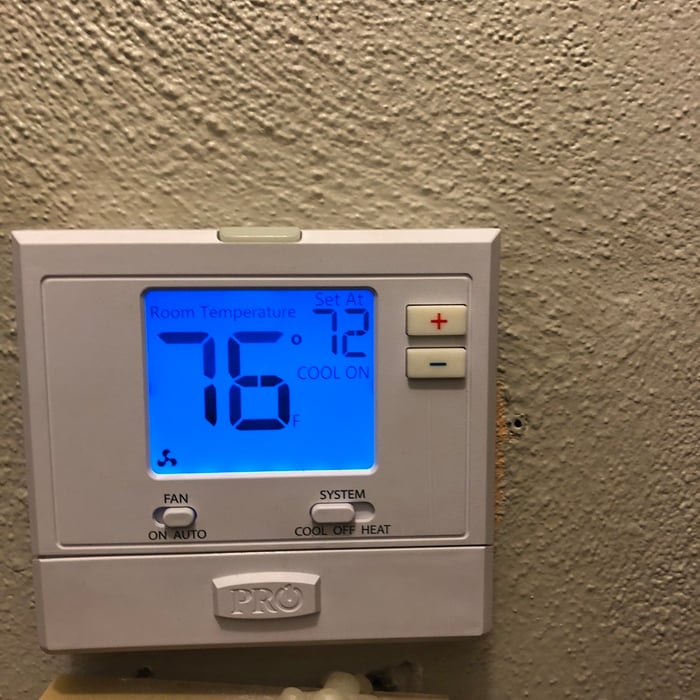 Thermostat install