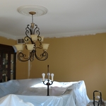 Starting painting & chair rail install