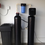 Softener carbon combo install