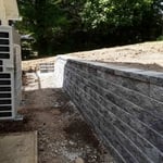 Finished wall