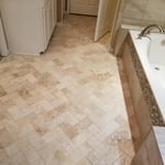 herringbone Travertine