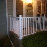 vinyl railing