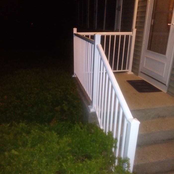 vinyl railing