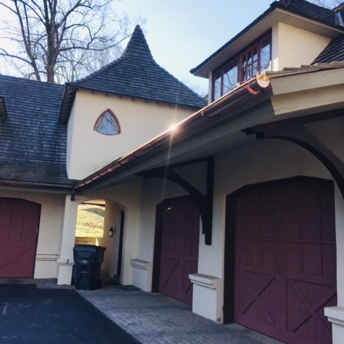 Copper Gutter Installation