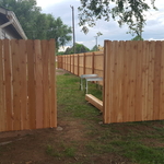 72" Cedar Perimeter Fence