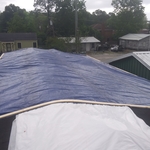 Storm prep work