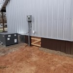 custon cedar access door