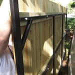 Wooden gate