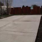 New Concrete Driveway