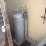lp tank installation