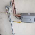 gas tankless water heater install