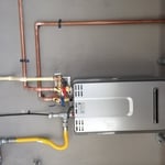 gas tankless water heater install