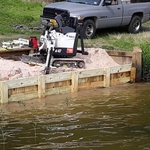 Seawall Repair and Stairs to Lake