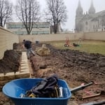 Building raised beds