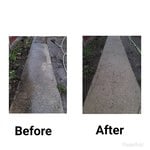 Before and After Walkway