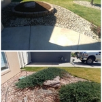 Raised flower bed
