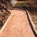 Stamped concrete