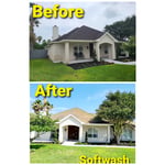 Roof and Fence Soft Wash