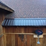 Kingswood Estates metal roof edge