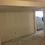 Basement Drywall Job