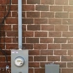 New meter base and riser pipe