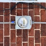 Old meter base
