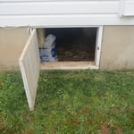 Crawl Space Entrance