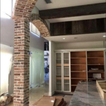 Accent brick arch