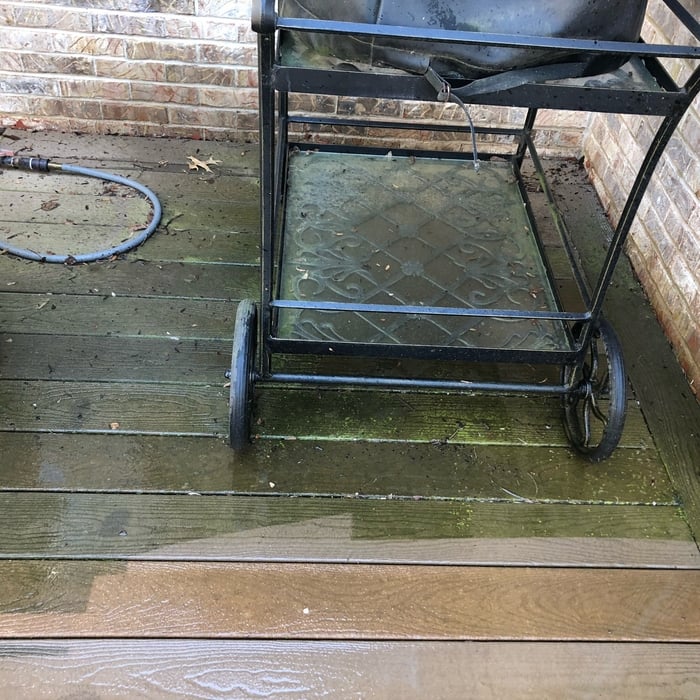 power washing.