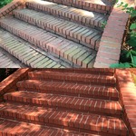Brick Stairs cleaning