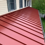Standing seam metal roof