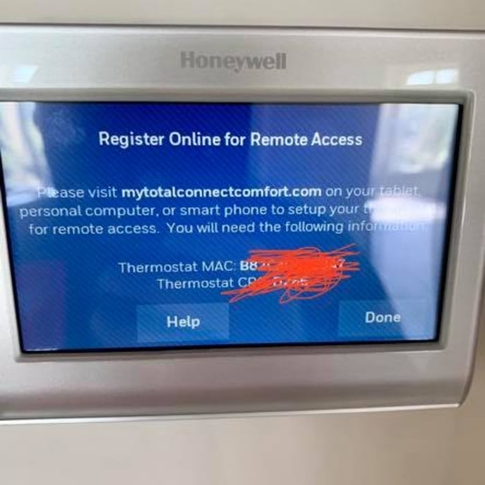 Honeywell Smart Thermostat