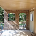 Brick archway