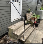 Black Iron Handrail