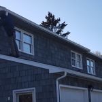 new seamless gutter install